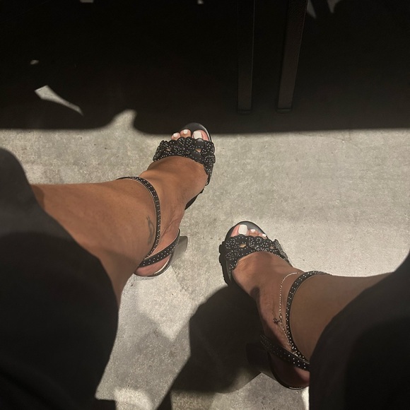 Circus by Sam Edelman Merle Open Toe Heeled Adjustable Strap Sandal - Picture 7 of 7